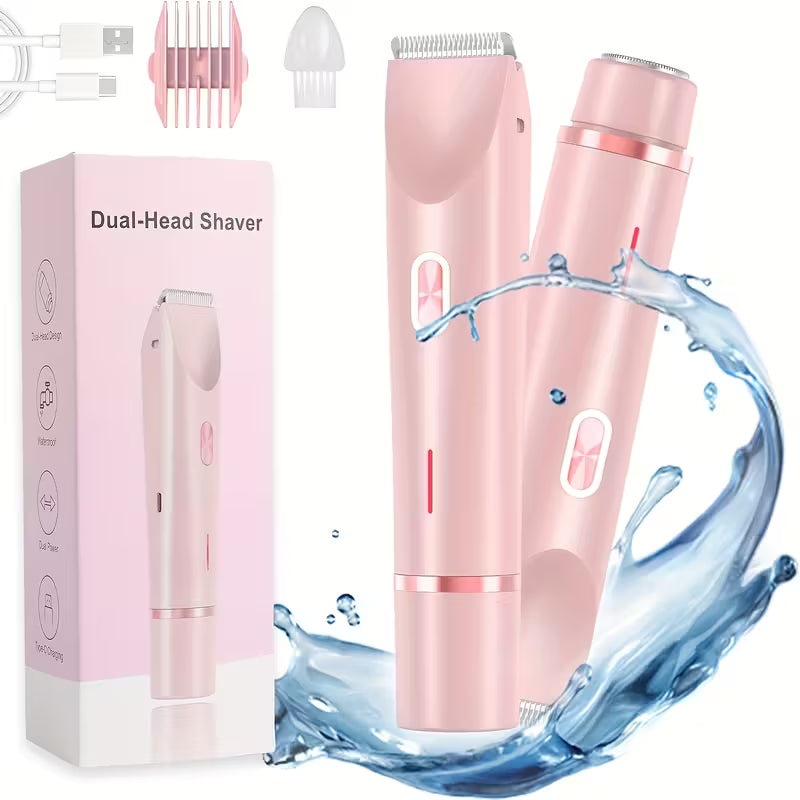 Dual-Head Electric Razor for Women