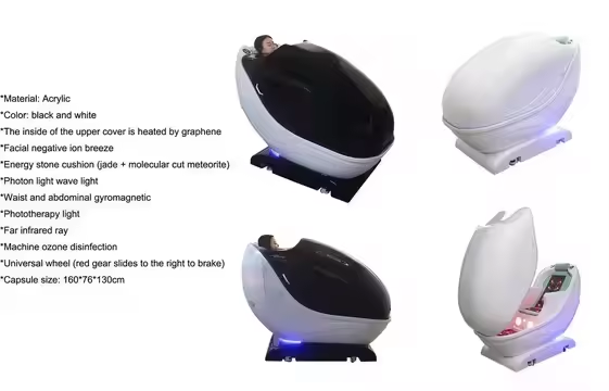 Professional Infrared Dry Sauna Spa Capsule for Body conditioning