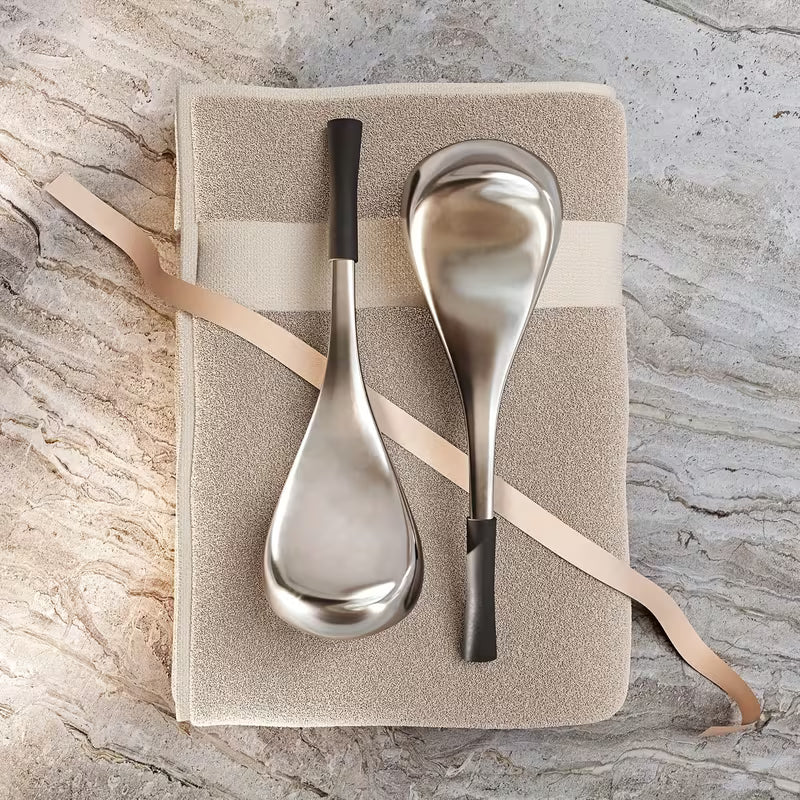 2pcs Reusable Facial & Eye Stainless Steel Facial Ice Balls Massager