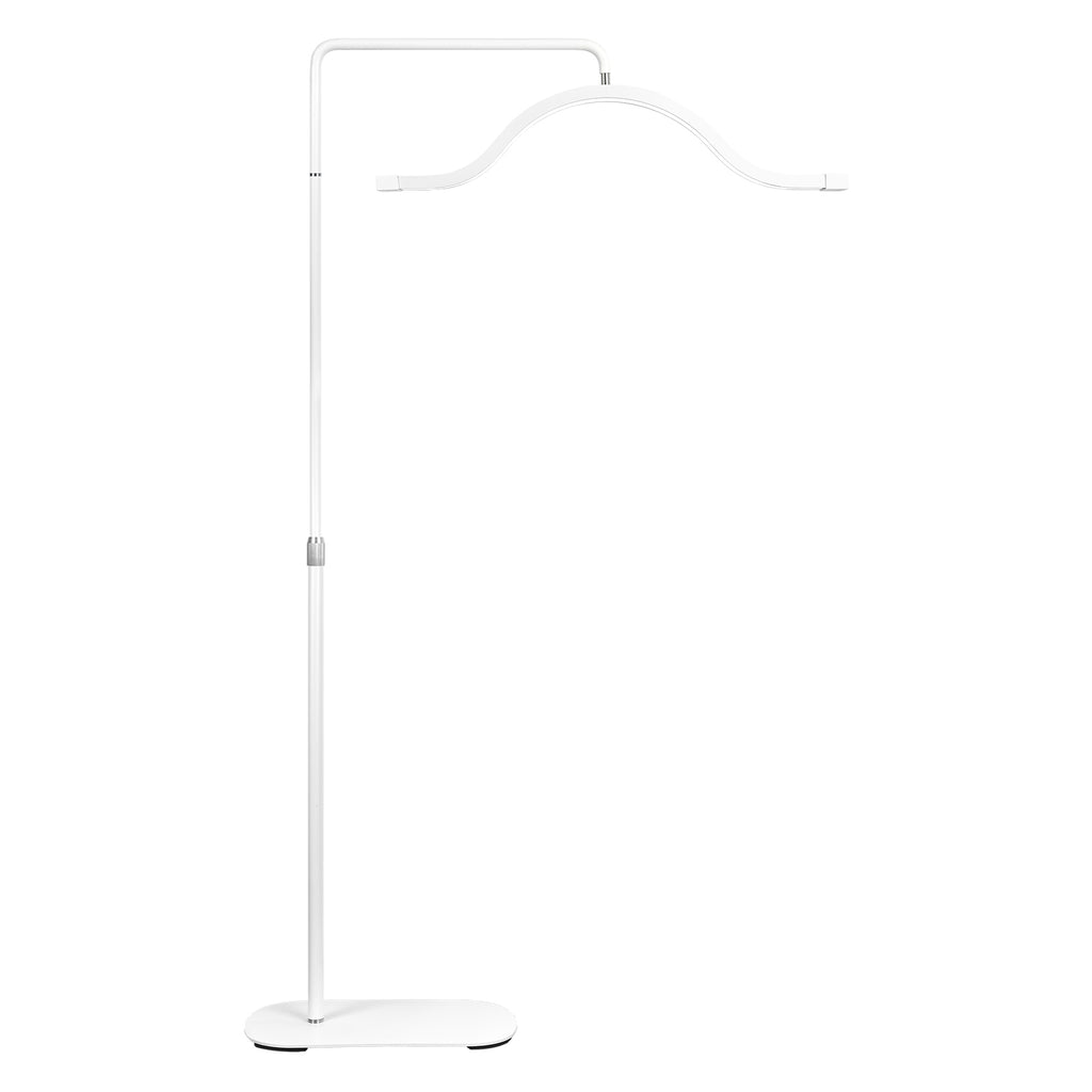 Floor Mounted Cloud Light Eyelash Lamp with Phone Stand