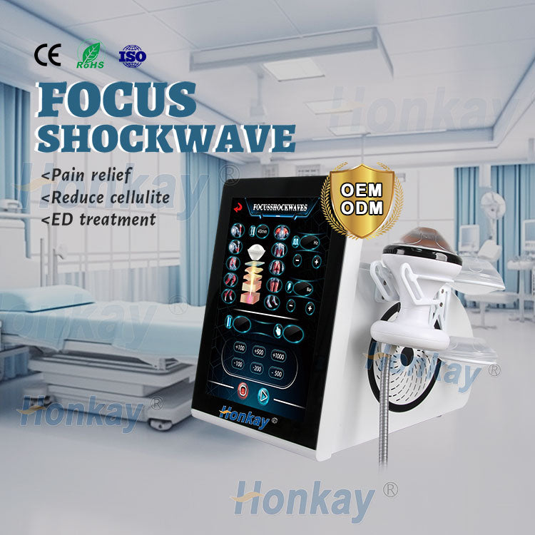 Professional Focus Shockwave Therapy Machine for Physical Therapy & Rehabilitation