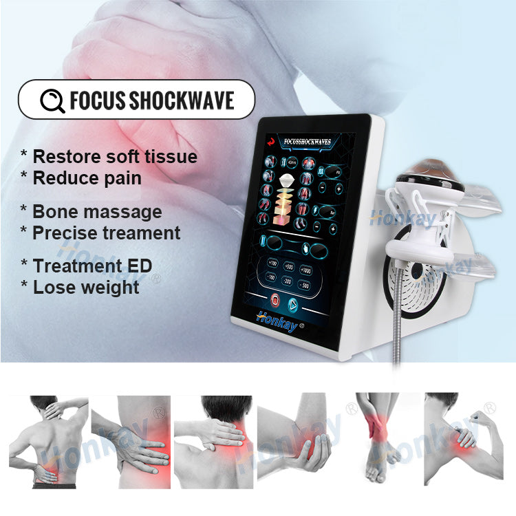 Professional Focus Shockwave Therapy Machine for Physical Therapy & Rehabilitation