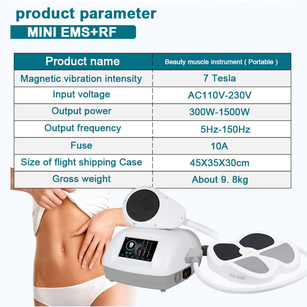 Professional Portable EMS + RF Pelvic Floor Muscle Stimulator for Pelvic Health & Body Toning