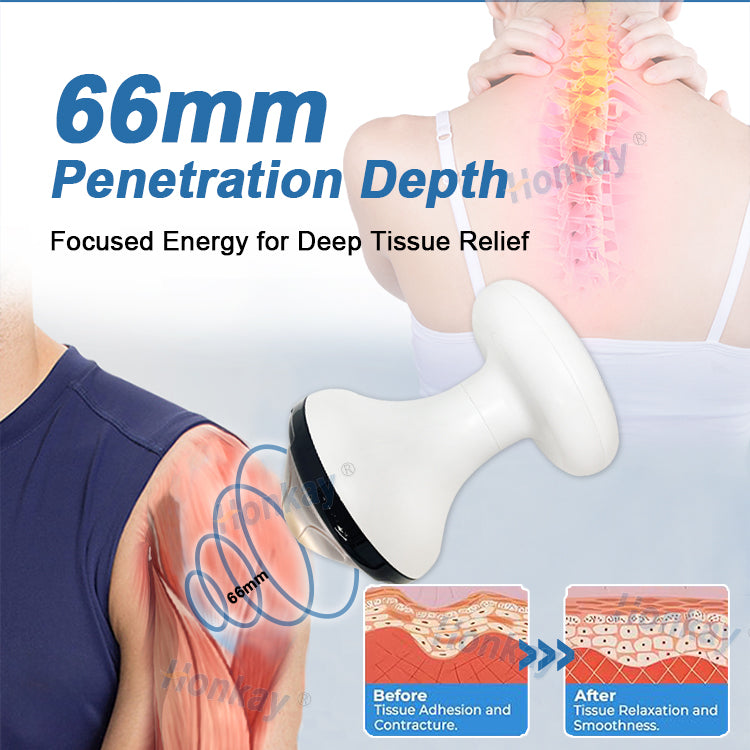 Professional Focus Shockwave Therapy Machine for Physical Therapy & Rehabilitation