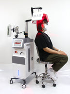 Professional 650nm Laser Hair Regrowth Machine for Hair Loss Treatment & Scalp Health