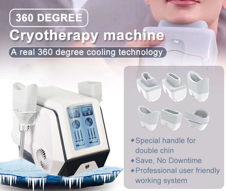 Professional 360° Cryotherapy Fat Freezing Machine for Non-Invasive Fat Reduction & Body Contouring