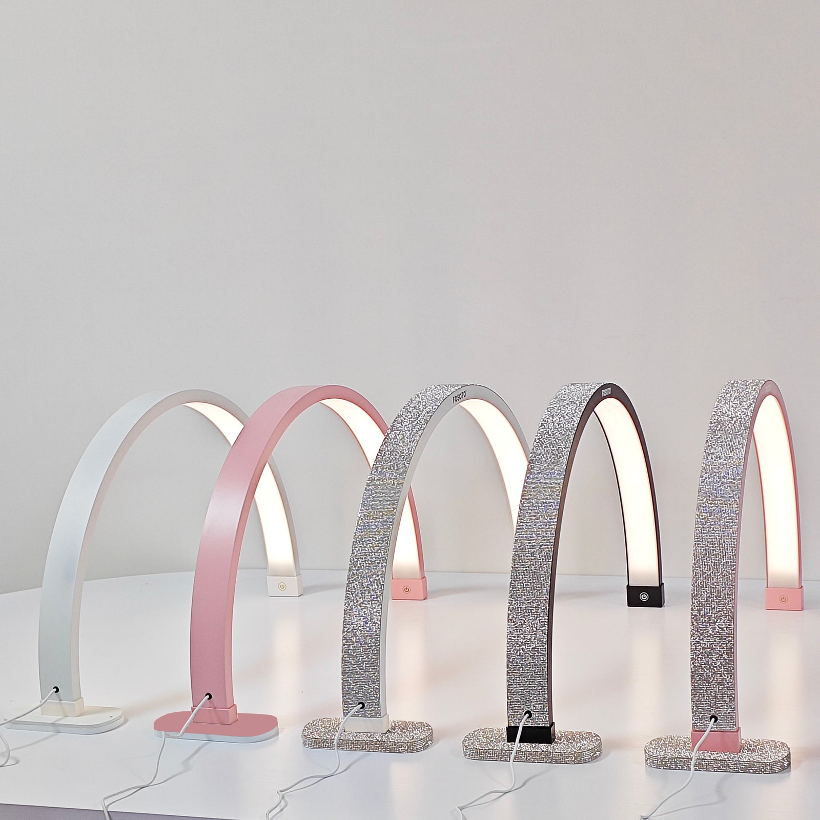 Table Moon Light Manicure Lamp with Phone Stand