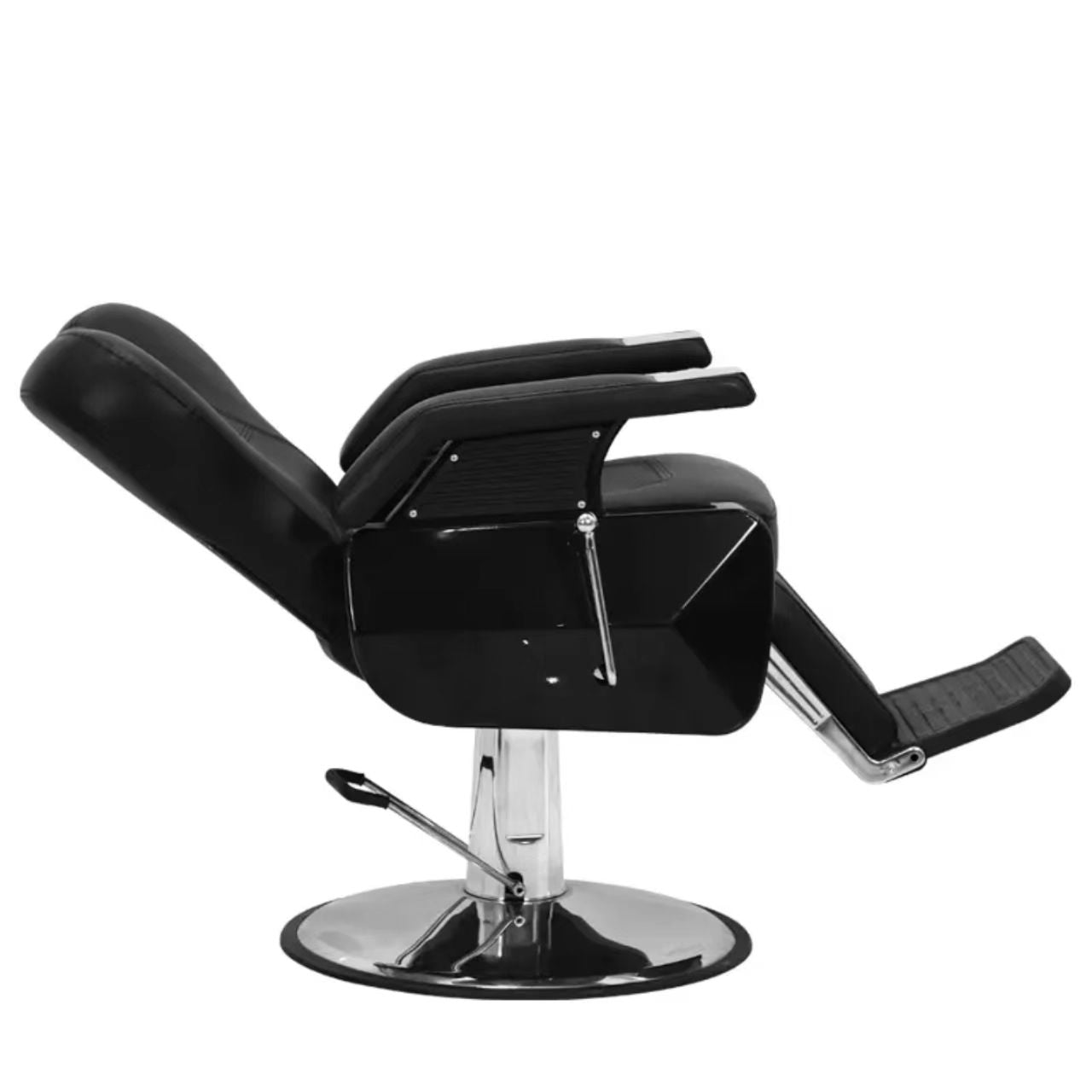 Leather Mechanical Styling & Barber Chair 360° Rotation B