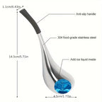 2pcs Reusable Facial & Eye Stainless Steel Facial Ice Balls Massager