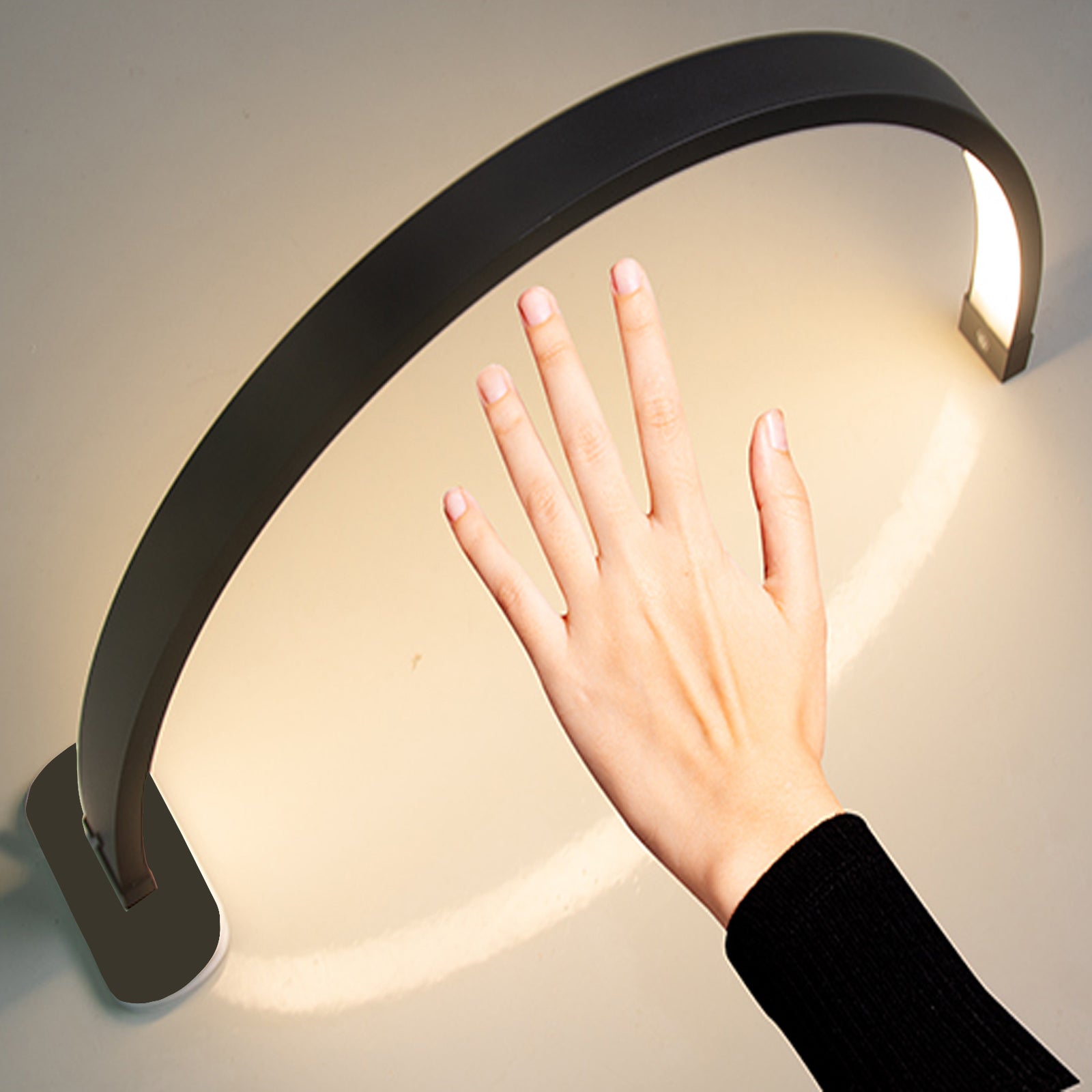 Table Moon Light Manicure Lamp with Phone Stand