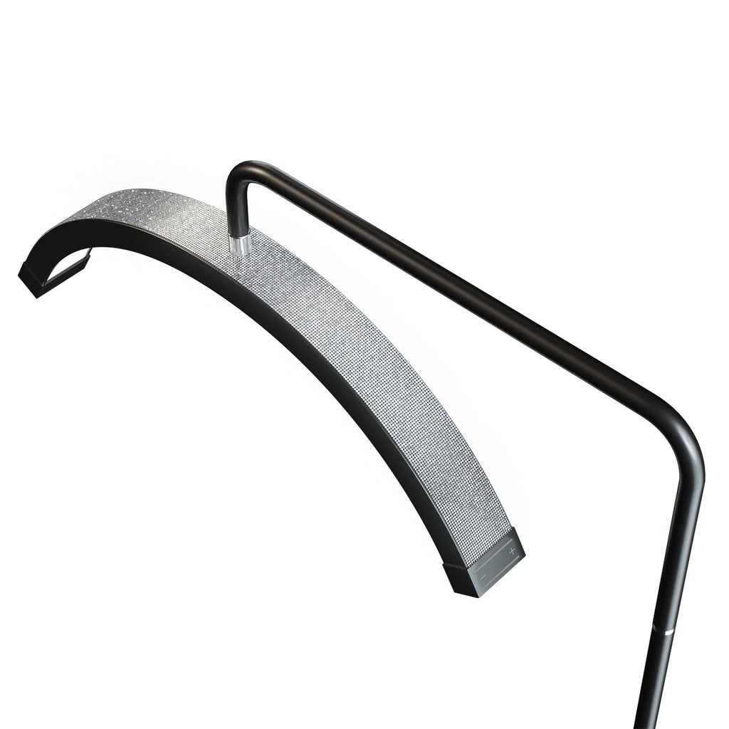 Floor Mounted Moon Light Eyelash Lamp with Phone Stand
