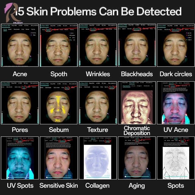 AI Skin Image Visualiser for Medical and Beauty Clinics and Dermatologists with Cover
