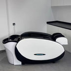 Heated Adjustable Fixed Point & Airbag Massage Shampoo/Hair Wash Chair with Bluetooth Speaker