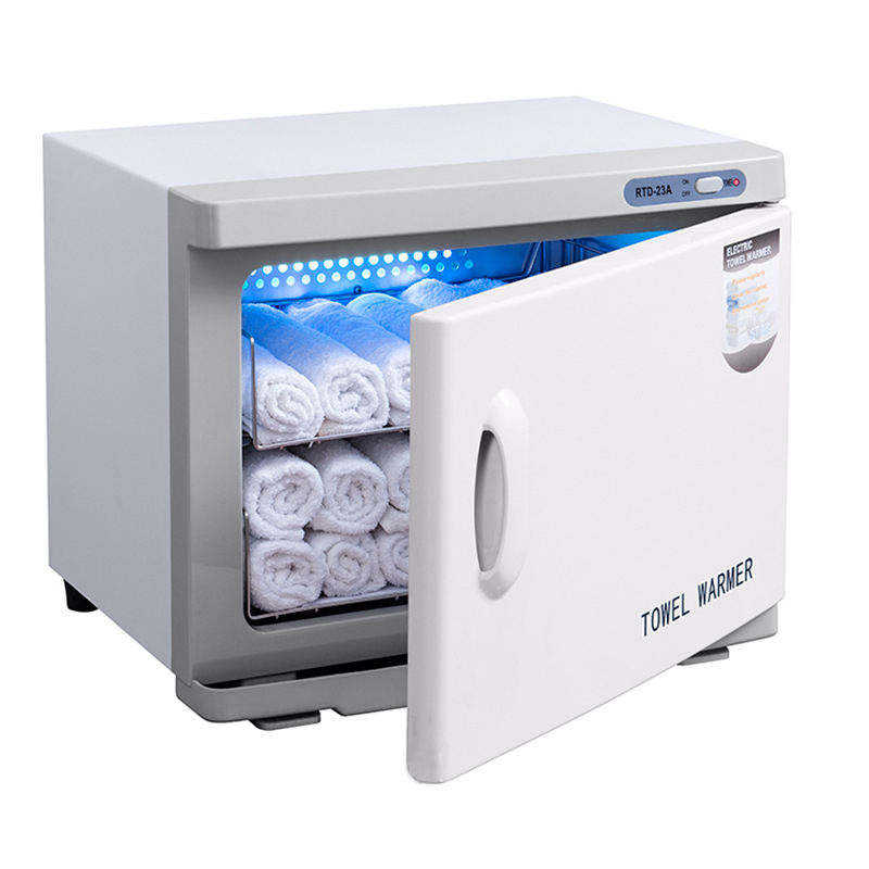 Professional Antibacterial Towel Sterilizer & Warmer - Salon & Spa Hygiene Cabinet | Luxe Salon Equipment