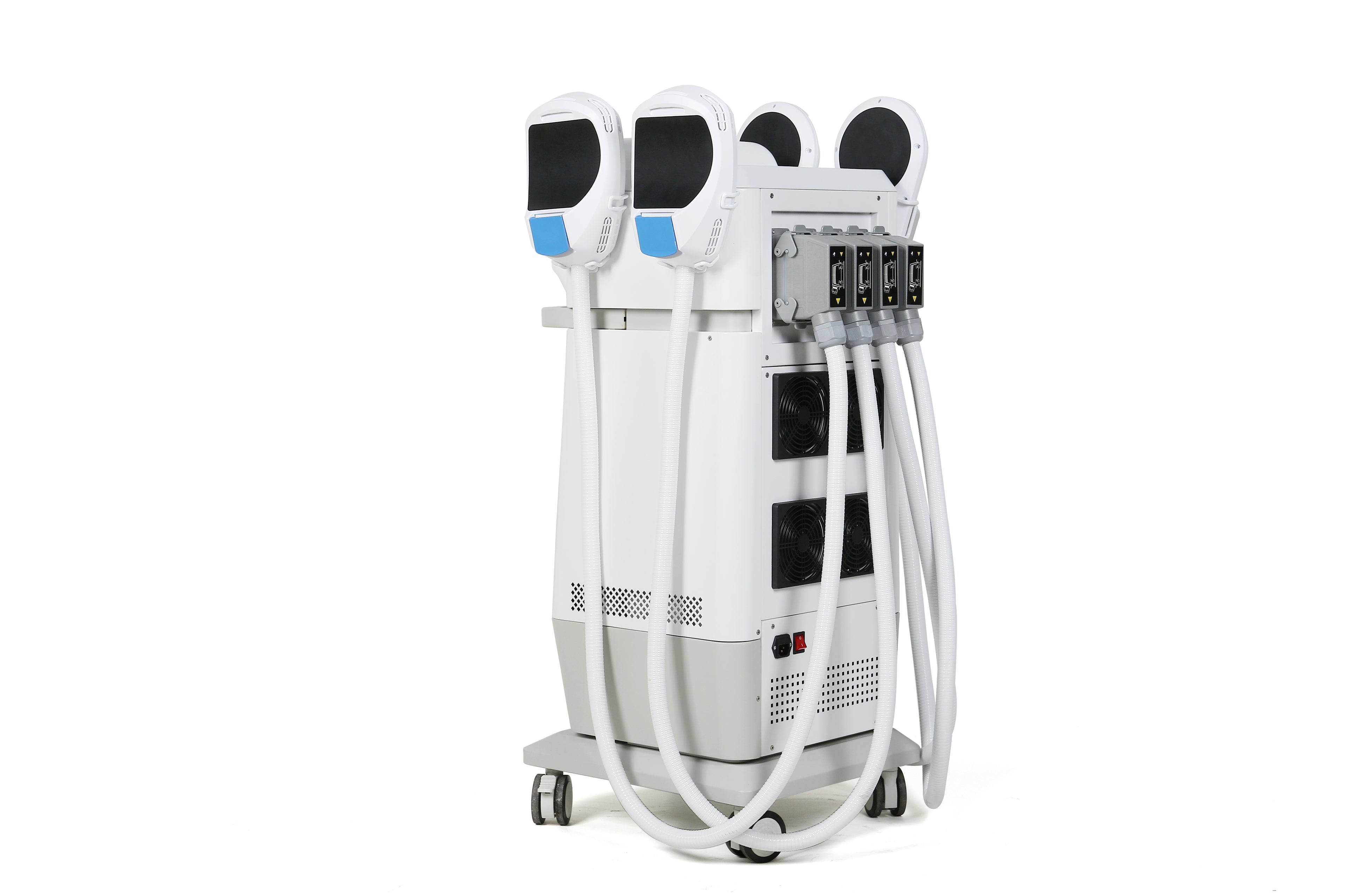 Professional Dual-Handle HIEMT Muscle Building & Fat Burning Machine for Body Sculpting