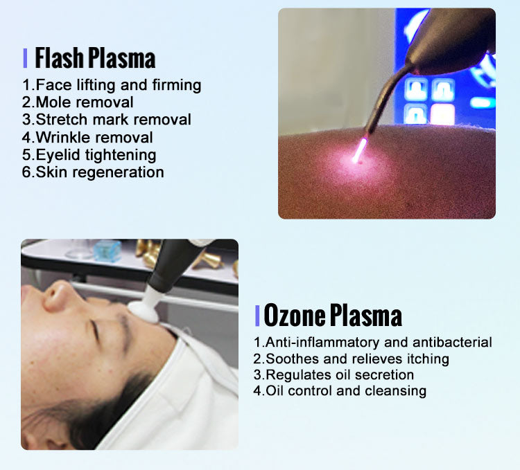 Professional 9-in-1 Cold Plasma Machine for Skin Rejuvenation & Acne Treatment