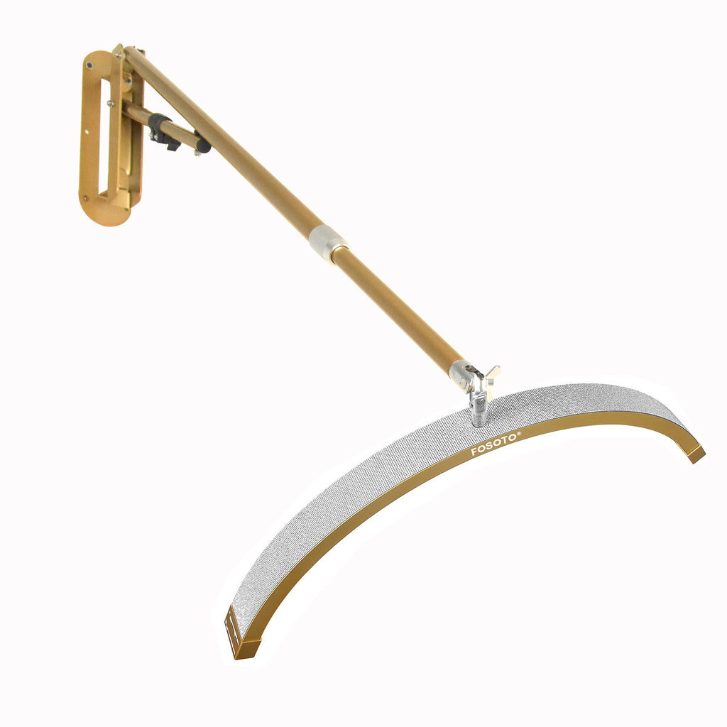 Wall Mounted Half Moon Light Manicure Lamp with Phone Stand