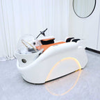Luxury Heated Massage Shampoo Chair Bed with Phone Stand