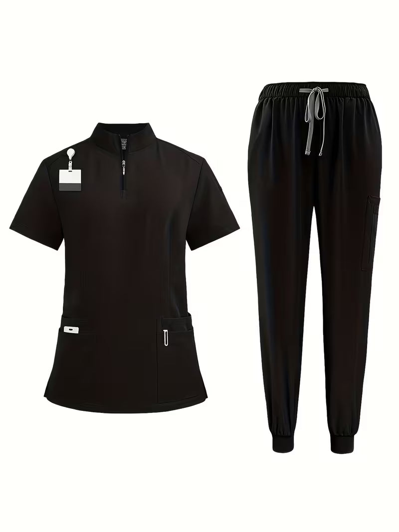 Two Piece Practical Salon/Spa Esthetician Uniform Set A