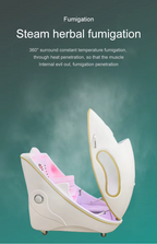 Infrared Fumigation Sauna Spa Capsule for Body conditioning with Bluetooth Speaker