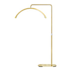 Floor Mounted Moon Light Eyelash Lamp with Phone Stand