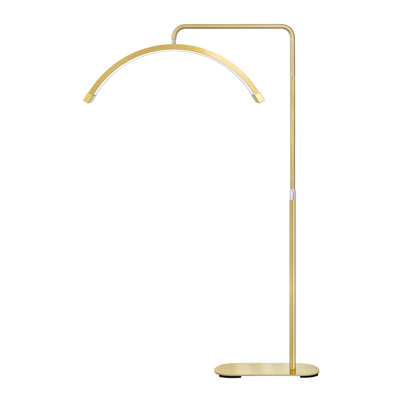 Floor Mounted Moon Light Eyelash Lamp with Phone Stand