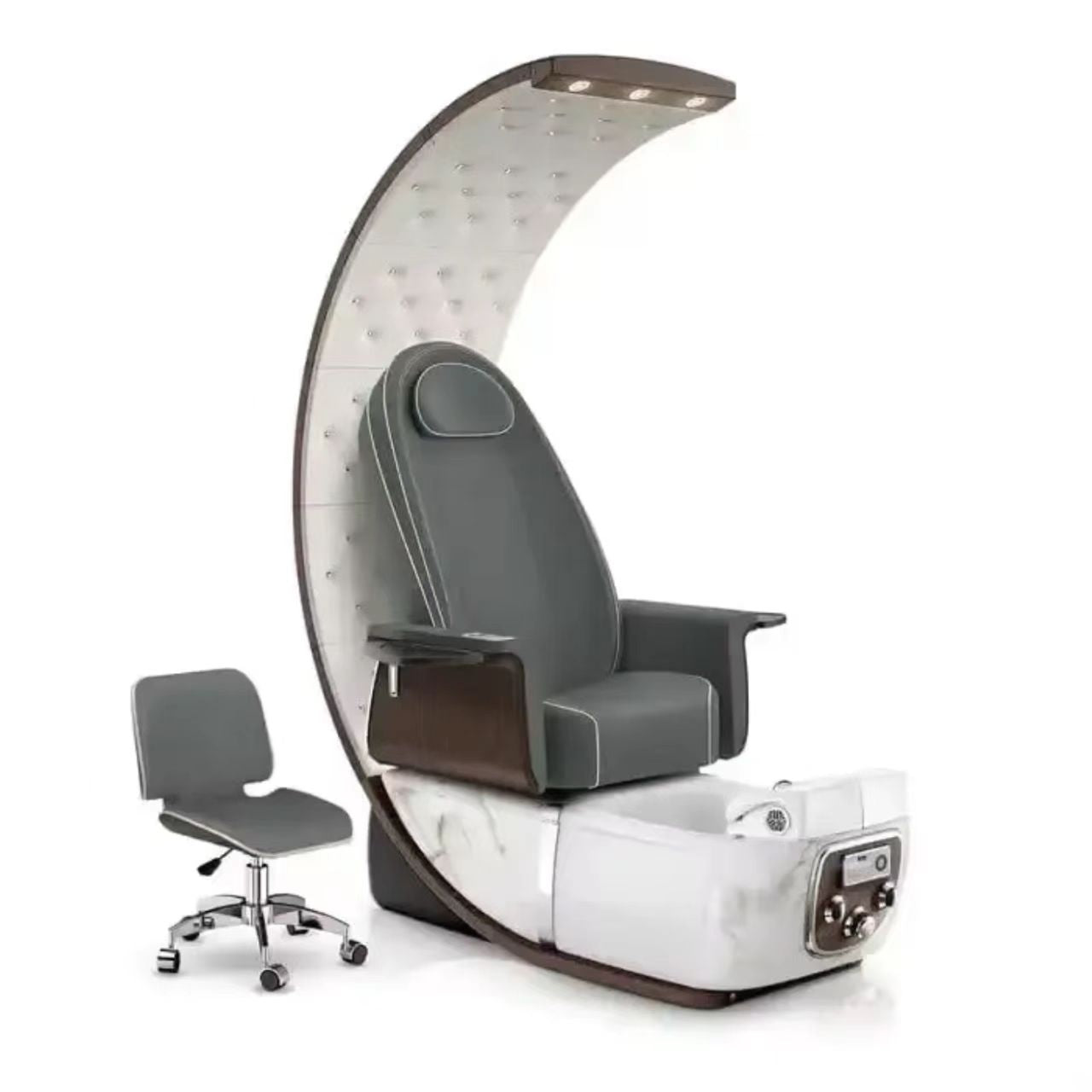 Crescent Moon Adjustable Massage Pedicure Chair