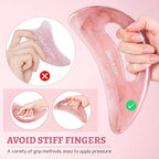 Large Resin Body Gua Sha with Handle