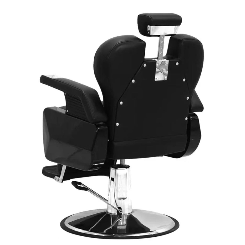 Leather Mechanical Styling & Barber Chair 360° Rotation B