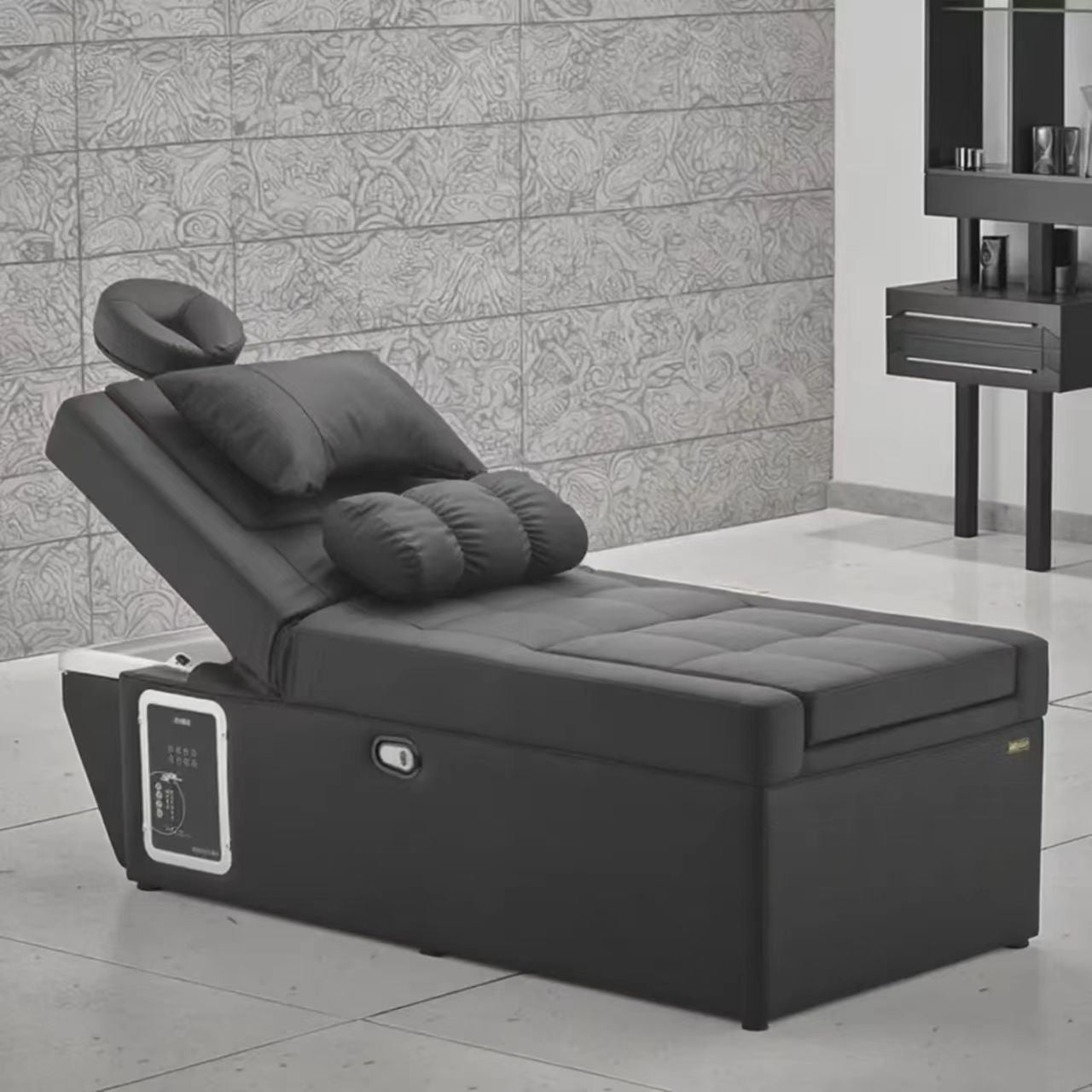 Adjustable Massage Pedicure & Shampoo Bed - Multi-Function Spa Treatment Table | Luxe Salon Equipment