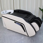 Heated Adjustable Fixed Point & Airbag Massage Shampoo Chair with Bluetooth Speaker - Professional Salon Wash Station | Luxe Salon Equipment