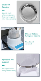 Infrared Fumigation Sauna Spa Capsule for Body conditioning with Bluetooth Speaker