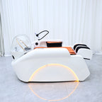 Luxury Heated Massage Shampoo Chair Bed with Phone Stand