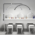 Professional Half Moon LED Clip Light for Lash Extensions and Nail Art