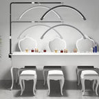 Professional Half Moon LED Clip Light for Lash Extensions and Nail Art