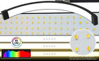 Professional Half Moon LED Clip Light for Lash Extensions and Nail Art