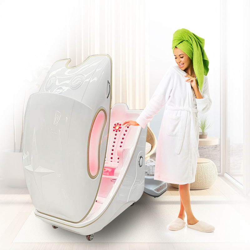 Infrared Fumigation Sauna Spa Capsule - Professional Body Conditioning & Detox Device | Luxe Salon Equipment