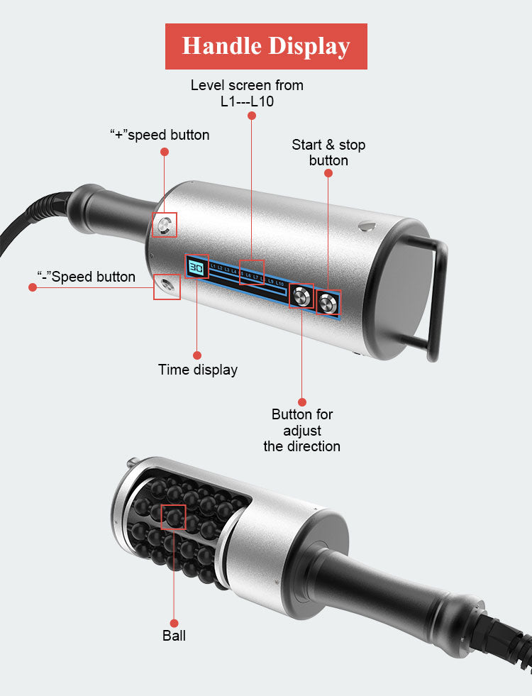 Professional Compressive Microvibration Therapy Machine for Cellulite Reduction & Body Contouring