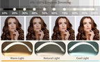Professional Half Moon LED Clip Light for Lash Extensions and Nail Art