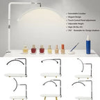 Professional Half Moon LED Clip Light for Lash Extensions and Nail Art