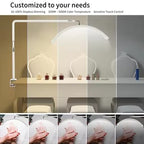 Professional Half Moon LED Clip Light for Lash Extensions and Nail Art