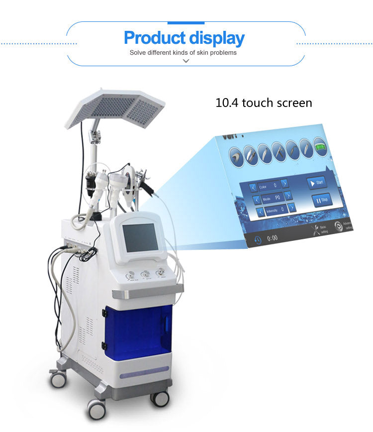 Professional 11-in-1 Hydro Facial Machine for Deep Cleansing & Skin Rejuvenation