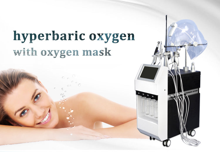 Professional 10-in-1 Hyperbaric Oxygen Facial Machine for Deep Hydration & Skin Rejuvenation