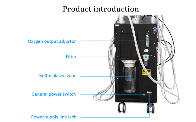 Professional 10-in-1 Hyperbaric Oxygen Facial Machine for Deep Hydration & Skin Rejuvenation