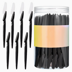 Non-Irritating Stainless Steel Facial Razors for Men & Women - Black