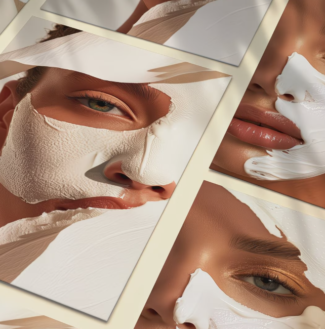 2pcs Unframed Beauty Salon Wall Art Set