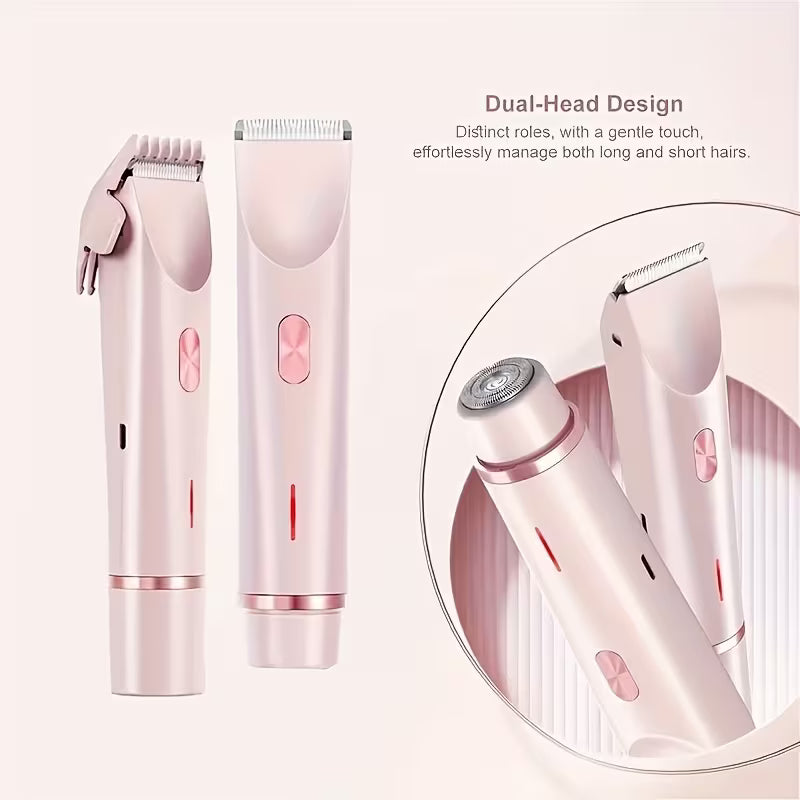 Dual-Head Electric Razor for Women