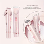 Dual-Head Electric Razor for Women