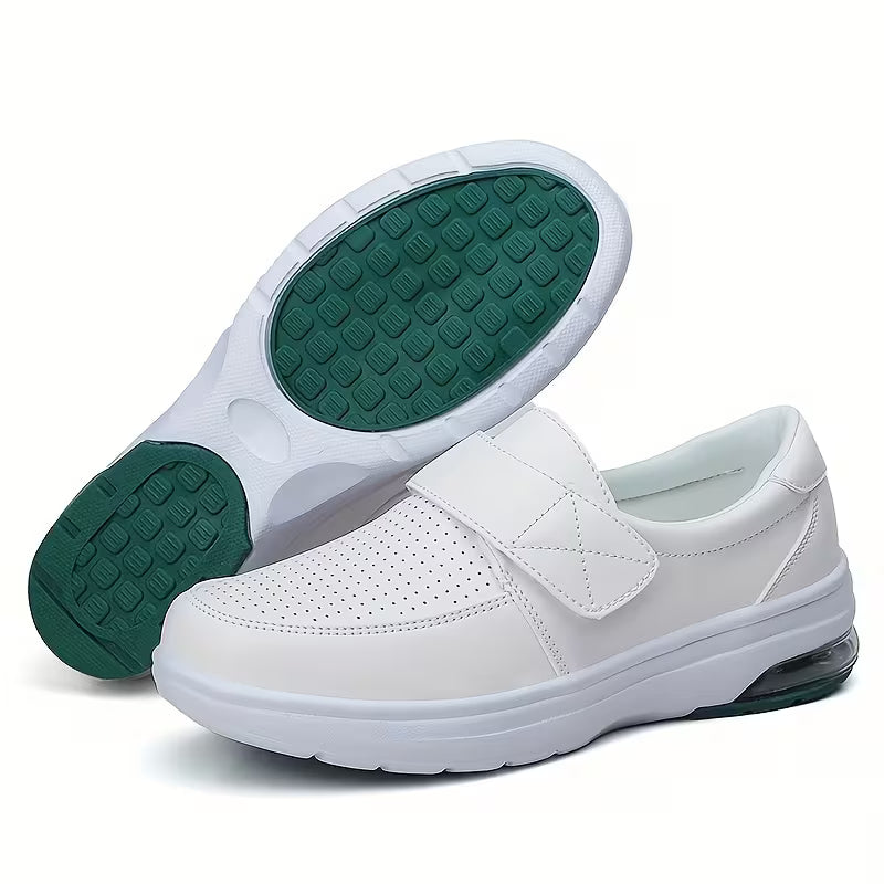 Elegant Women’s Nurse Shoes Adjustable Slip-On Design