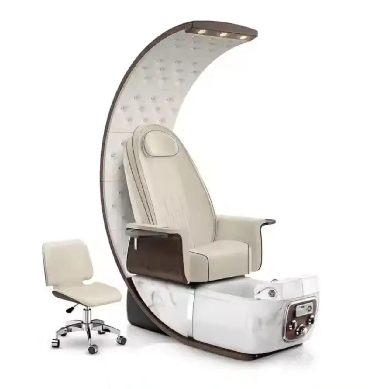 Crescent Moon Adjustable Massage Pedicure Chair
